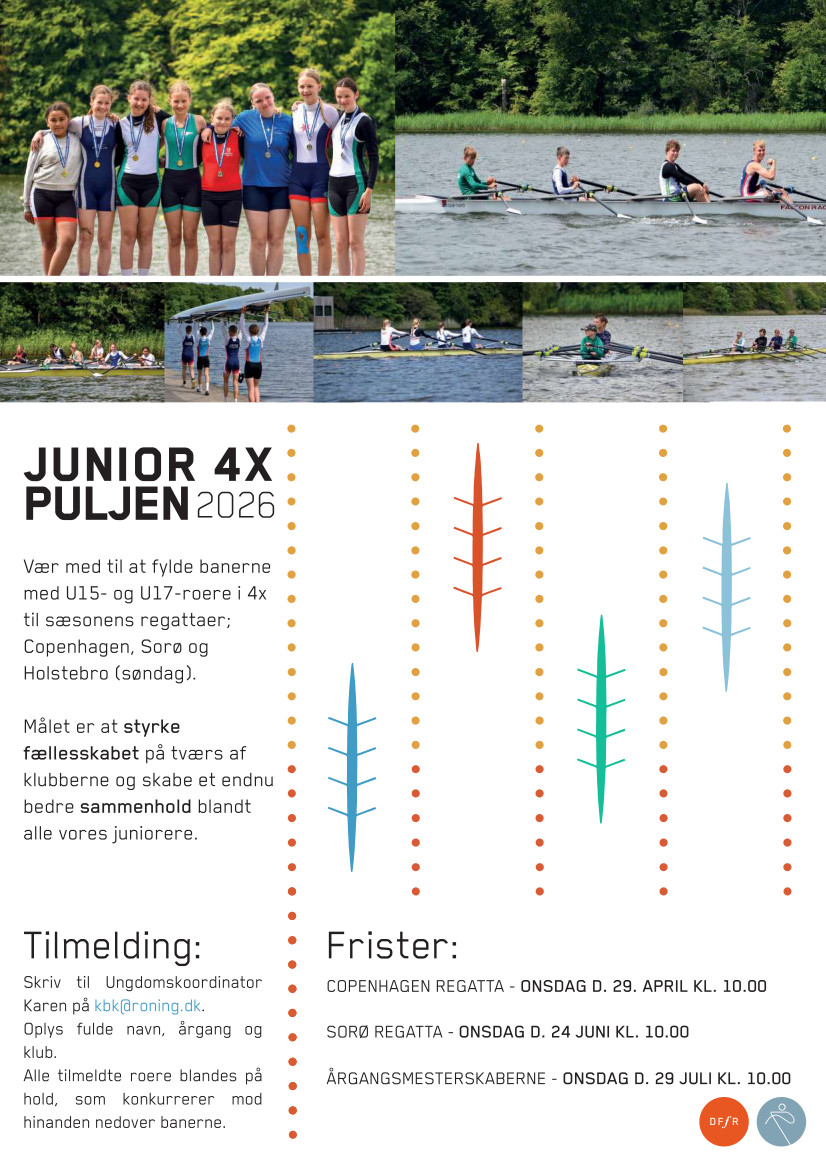 Junior 4x Puljen 2026