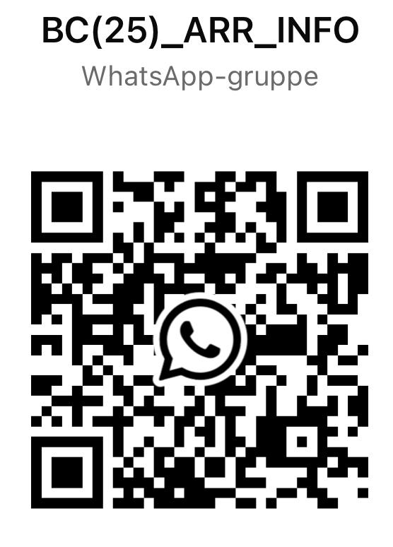 QR kode til whatsapp gruppen: arr info